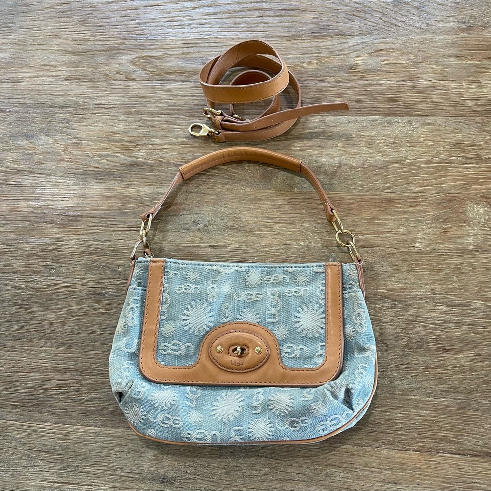 UGG Signature Denim Handbag Crossbody